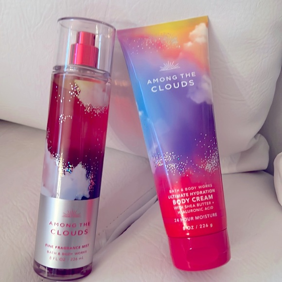 Bath & Body Works Other - Among The Clouds Mist and Body Cream!